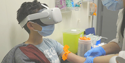 virtual reality, hospital