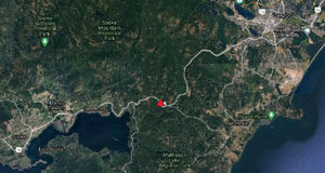 SOUTH VANCOUVER ISLAND: Wind & rain impact highway travel Nov 15 map, hwy 14, weather