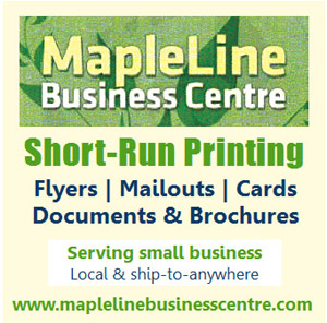 MapleLine Business Centre – short run printing – LANGFORD COLWOOD SOOKE