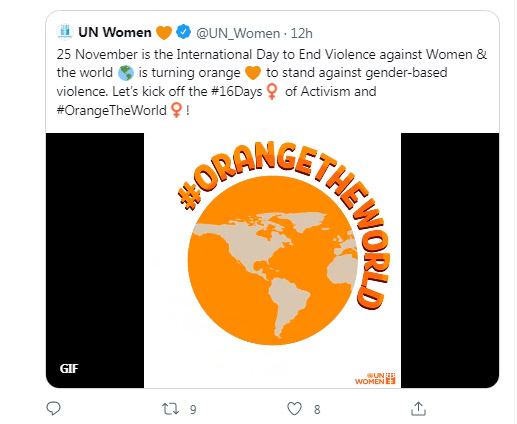 UN, orange the world