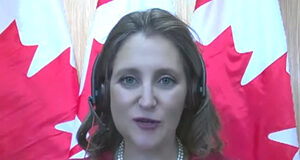 Possible win for seniors who lost GIS for taking CERB chrystia freeland, finance