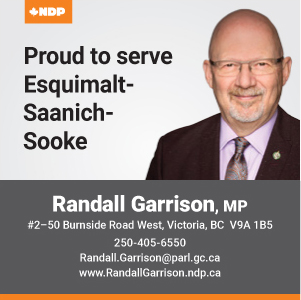 Randall Garrison, MP (Esquimalt-Saanich-Sooke)