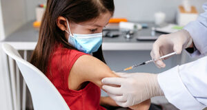 Strong BC vaccination effort for kids 5 to 11 girl, vaccination, mask
