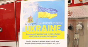 Support for Ukraine in Langford langford, ukraine