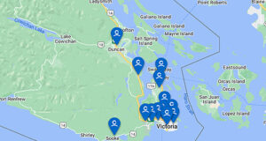 Coast Capital planned service outage Apr 8-13 coast capital, map, island