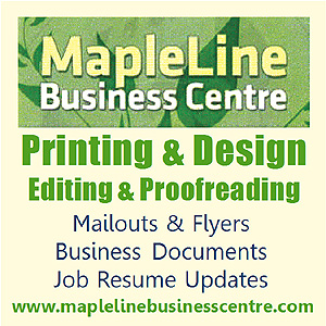 MapleLine Business Centre – printing & editing