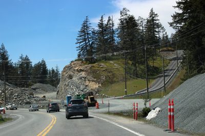 A 70-km stretch of Highway 14 on Vancouver Island finally gets