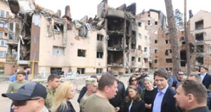 Prime Minister Justin Trudeau in Ukraine | G7 Leaders Statement trudeau, ukraine