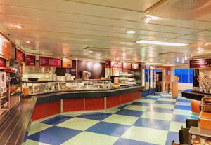 bc ferries, cafe