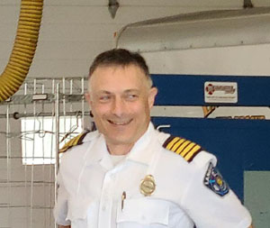 chris aubrey, fire chief