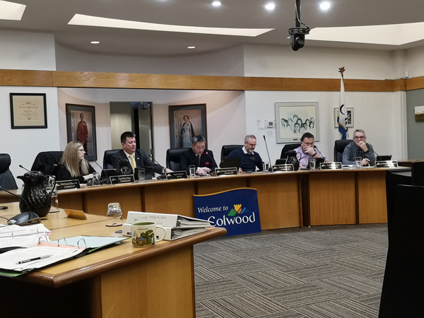 colwood council, january 2020