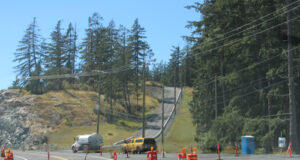 Highway 14 upgrade at Connie Rd & Glinz Lake Rd continues to Fall 2022 hwy 14, construction, july 2022