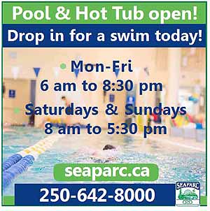 SEAPARC – pool and hot tub open!