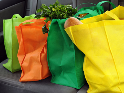 reusable, grocery bags