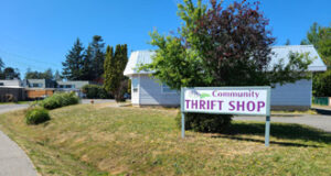 New SFRS Thrift Shop grand opening coming up Aug 20 thrift shop, sooke, building