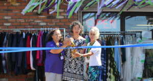 Small town blast for bigger SFRS Thrift Shop grand opening srfs, shop, event
