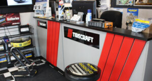 Vehicle service appointments can be booked online at Dumont Tirecraft dumont, tirecraft, reception