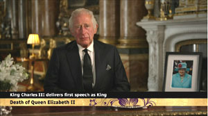 king charles, first speech