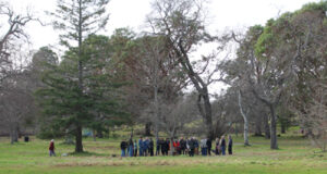 Good turnout for Winston Churchill annual remembrance beacon hill park, event