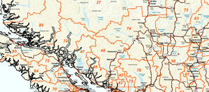 bc school districts, map