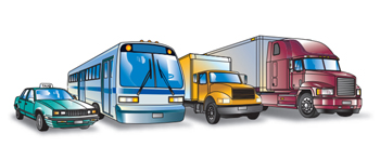 commercial, vehicles, truck, bus
