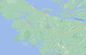 map, vancouver island