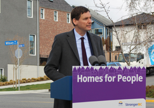 David Eby's affordable housing plan proposes flipping tax