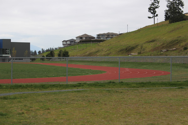 sports track, royal bay secondary, field