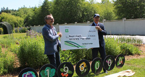 TD Bank Group donates $196,000 to Royal Roads food-growing initiatives bruce gray, td, philip steenkamp, rru