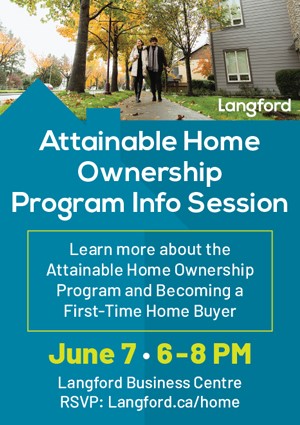 city of langford, attainable home ownership, event
