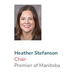 heather stefanson, manitoba, council of the federation