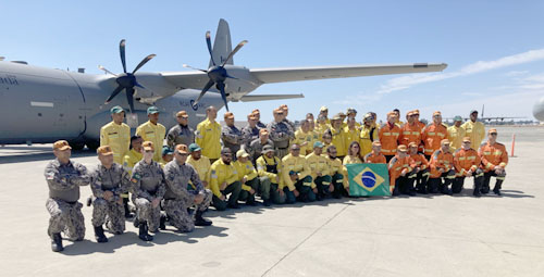 brazilian, firefighters, abbotsford, bc, july 2023