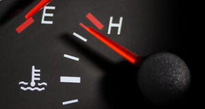 Vehicle engine overheating in summer heat, car, overheat, dumont