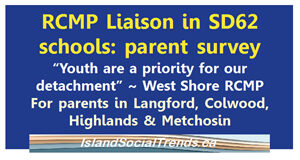 RCMP liaison in SD62 schools: Inspector’s comments, parent survey sd62, rcmp, parent, survey