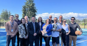 New multi-use sport court at Dunsmuir Middle School sport court, dunsmuir, sd62, colwood