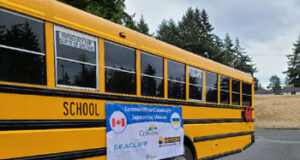 SD62 welcoming four more Ukrainian students in spring 2024 sd62, school bus, ukraine