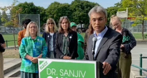 BC Greens introduce Dr Gandhi in the upcoming Vancouver-Renfrew dr gandhi, bc greens, vancouver renfrew