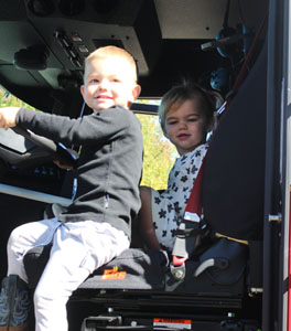 kids, fire truck, langford