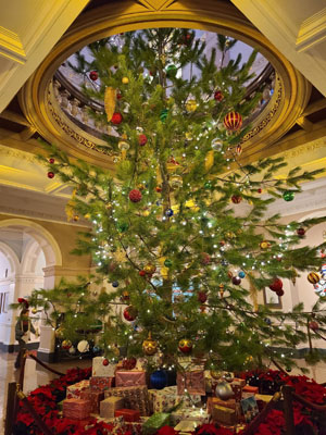 xmas tree, bc legislature, ornaments