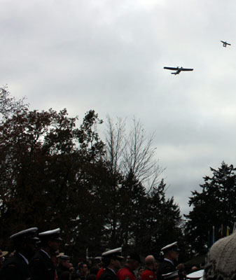 remembrance day, airplane, langford