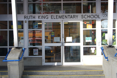 ruth king elementary, school, langford