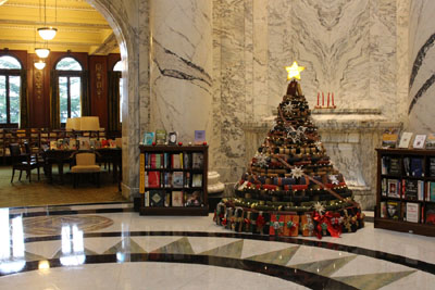 xmas tree, legislative library