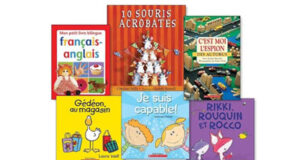 Retail book fundraiser for SD62 French-language school library french immersion, books, grade 1