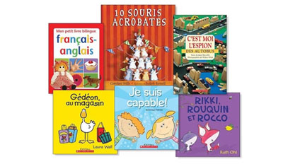french immersion, books, grade 1