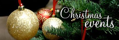 christmas events, wordmark