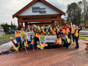 Green team does autumn cleanup up in Langford green team, volunteers, langford