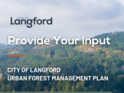 Online survey to Nov 27 on Langford urban forest management city of langford, urban forest management plan, public input