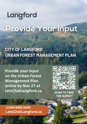city of langford, urban forest management plan, public input