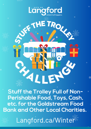 City of Langford - Stuff the Trolley for the Goldstream Food Bank
