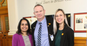 SD62 Superintendent Paul Block pleased with provincial support rachna singh, paul block, amanda dowhy, sd62